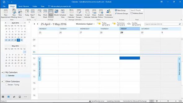 Learn Microsoft Calendar
